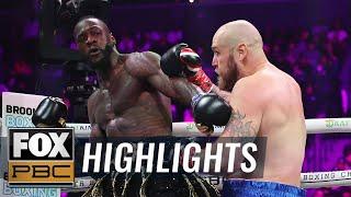 Deontay Wilder vs. Robert Helenius | FULL HIGHLIGHT | PBC on FOX