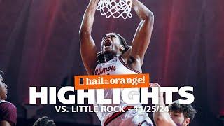 Illini Men's Basketball | Highlights vs. Little Rock 11/25/24