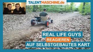 Real Life Guys REAGIEREN auf selbstgebautes Kart & Monster Trike