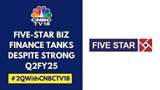 Five-Star Biz Finance Reports Strong Q2 Earnings, Cuts FY25 Credit Growth Guidance | CNBC TV18