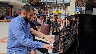 Public Piano Boogie Duet - Jared Nandra & Brendan Kavanagh