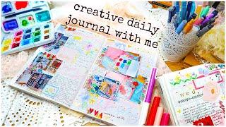 Creative Daily JOURNAL WITH ME And a Mini Haul!  Daily Journaling in my HOBONICHI COUSIN