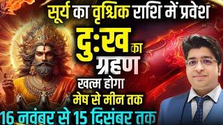 सूर्य का वृश्चिक राशि में प्रवेश 16 नवंबर से 15 दिसंबर | Sun transit in Scorpio |