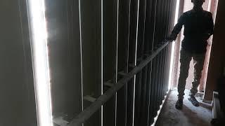 Vertical sun louvers