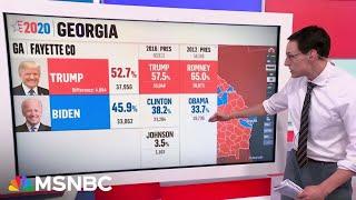 Kornacki: If all goes according to plan, we are going to get a ton of votes from Georgia very fast