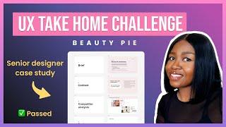 UX interview: Take home design challenge | Free template