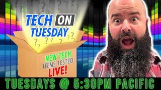 TECH on TUESDAY #4 - New Products Tested Live by The NET Guy