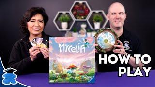 Mycelia - How to Play. Basic and Advance Rules, and Icons Explanation Included. A Race Puzzle.