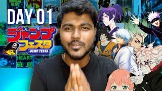 Jump Festa 2025 Day 01  Anime News in Tamil 