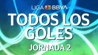 Todos los Goles | Jornada 2 - CL 2020 | Liga BBVA MX