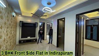 3 bhk Front Side Flat in indirapuram | Ready To Move Flat Sale | 3 bhk flat Sake in indirapuram