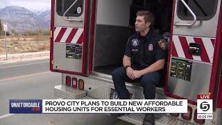 Utah city plans to build new affordable housing for essential workers