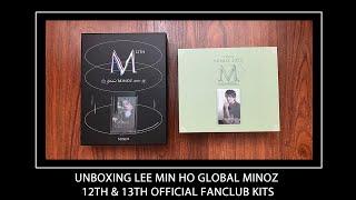 Unboxing Lee Min Ho Global Official Fanclub Minoz Kits (13th in 2022 and 12th in 2021)