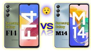 Samsung Galaxy F14 4G vs Samsung Galaxy M14 || Which is the Best || Full Comparison |worldmobilezoon