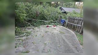 Columbia neighborhood cleans up after Hurricane Helene rips through SC