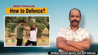 How to Defence Against Throat Attack | Subhan Ahmad Sports and Self Defence | #defence #sports