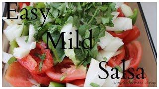 Homemade Restaurant Style Salsa - Making and canning the best garden fresh salsa