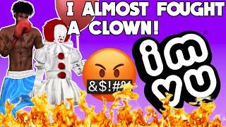 StoryTime: I Almost Fought A Clown?? [ IMVU GAMEPLAY ]