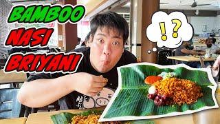 【Nasi Biryani】Japanese try Amazing Malaysian food.Unique Bamboo steamed/KANNAAS/マレーシア/briani/beriani