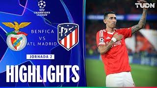 HIGHLIGHTS - Benfica vs Atlético de Madrid | UEFA Champions League 24/25 | TUDN