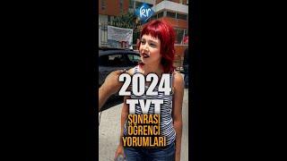 2024 TYT sınavı çıkışı öğrencilerimize sınav deneyimi ve hedefleri hakkında sorular sorduk!