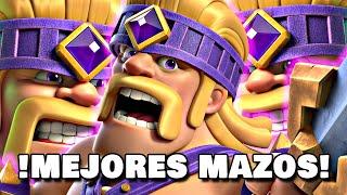 MEJORES MAZOS CON BARBAROS EVOLUCIONADOS CLASH ROYALE 