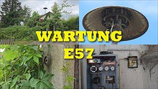 WARTUNG SIRENE E57 AUF LOST PLACE + Vorbereitung für Warntag 2024 in Hofwiesen