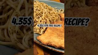 Only $4.35! Easy Chicken Pasta Recipe That Feeds 1 Like a King 