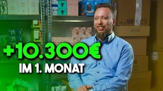 10.300€ Umsatz im ersten Monat mit Amazon Online Arbitrage (Kundeninterview)