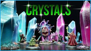 How to Make Crystal Terrain for D&D, Warhammer 40k and Wargaming