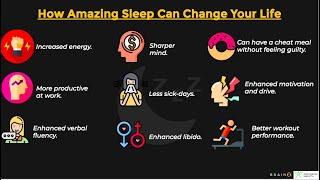 Optimizing Sleep: Actionable Steps (Biohacking) - By Lucas Aoun @ Ergogenic Health.