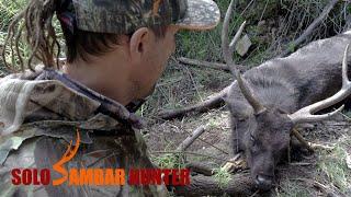 HUNTING BIG SAMBAR STAGS IN THE RUT  - EP07 - SOLO SAMBAR HUNTER