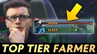 Miracle is still TOP TIER FARMER Carry