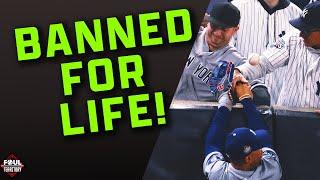 Mookie Betts Interference  Fans BANNED from MLB Stadiums for LIFE!