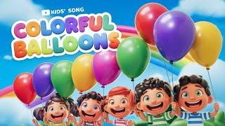 Colorful Balloons #viral #trending #rhymes #kids #song #learning #viralvideo #fun #funforkids