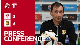 NIKÉ LIGA | Press conference | Roberto Cuesta | AS Trenčín - FC DAC 1904 Dunajská Streda 0:3 (0:2)