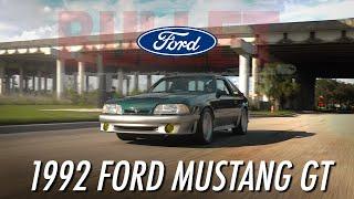 1992 Ford Mustang GT | [4K] | REVIEW SERIES | "Green with Envy"