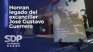 Gobierno de El Salvador honra la vida y el legado del excanciller José Gustavo Guerrero