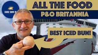 What's the Food Like on P&O Britannia? | What I Eat In A Day On P&O Cruises