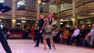 2022 Blackpool Festival Amateur Latin Champion Salvatore Sinardi & Alexandra Kondrashova