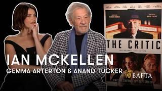 Ian McKellen & Gemma Arterton reveal their slightly disastrous first day on The Critic | BAFTA