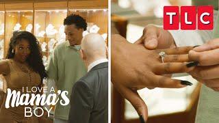 Nylah and Shahid Look at Engagement Rings | I Love a Mama's Boy | TLC