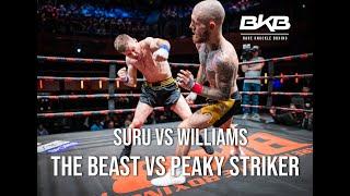 FULL BARE KNUCKLE FIGHT | Ash 'THE PEAKY STRIKER' Williams Vs Bogdan 'THE BEAST' Suru #BKB36