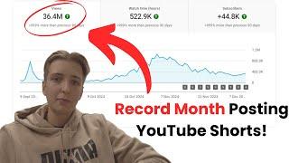 How Much Money I Made in 90 Days from YouTube Shorts | Record Month!