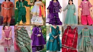 Pakistani Latest Baby Girl Eid Dress Designs||7 to 12 Year Girls Fancy Dresses For Eid/Wedding/Party