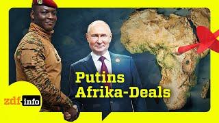 Söldner gegen Rohstoffe: Wie Putin Afrika beherrscht | ZDFinfo Doku