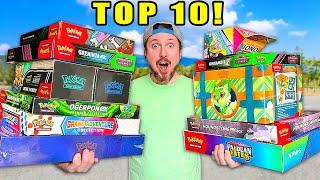 Top 10 BEST Pokemon Card Collection Boxes of 2024! (Opening Them All)