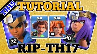 Th15 vs Th17: Triple Charge - The Evolution of Strategy (Clash Of Clans)