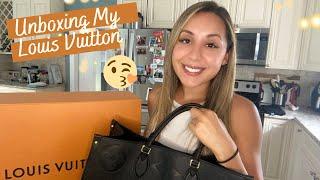 Unboxing My Louis Vuitton ONTHEGO GM Handbag!! Limited Quantity Bag