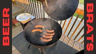 Cider Brats | First Cook of 2023 at the BuQeye BBQ Lake Camp